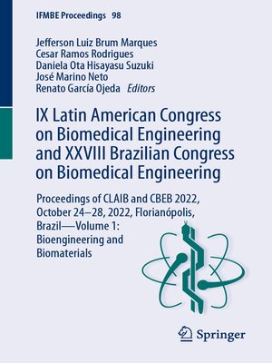 cover image of IX Latin American Congress on Biomedical Engineering and XXVIII Brazilian Congress on Biomedical Engineering